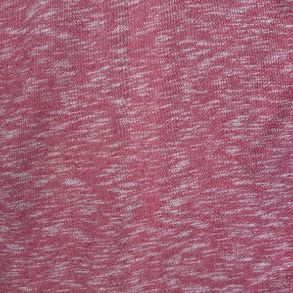 Merona women’s xs hoodie with full zipper. Pink with white flecks. - Picture 6 of 8